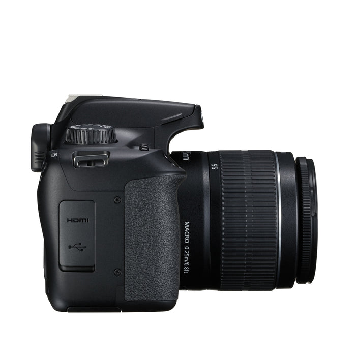 Canon EOS 4000D, черен + EF-s 18-55 mm DC III