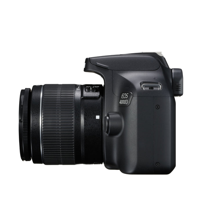Canon EOS 4000D, черен + EF-s 18-55 mm DC III