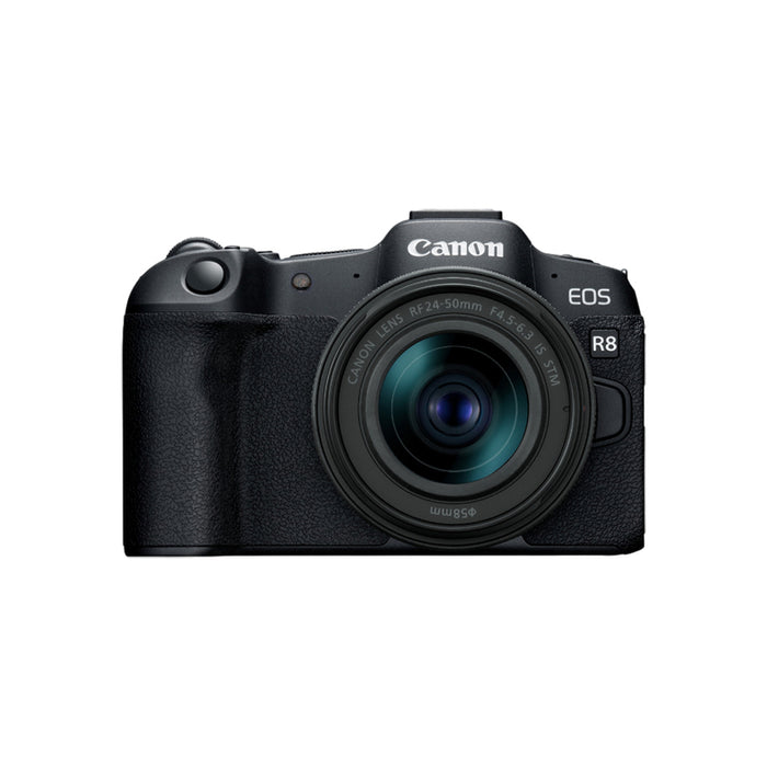 Безогледален фотоапарат CANON EOS R8+RF 24-50 IS STM 24.2 MPx, WI-FI, MIRRORLESS