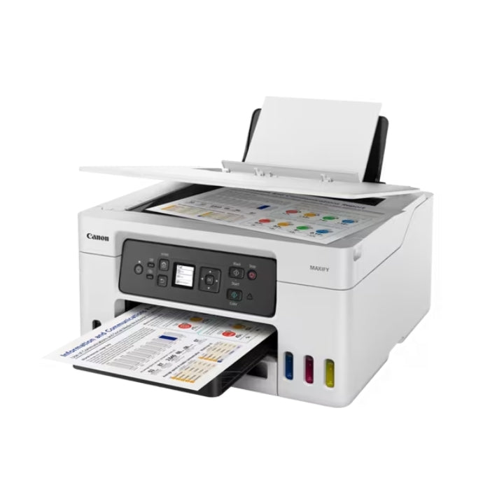 Canon MAXIFY GX3040 многофункционално устройство, бяло и черно + Canon GI-46 PGBK