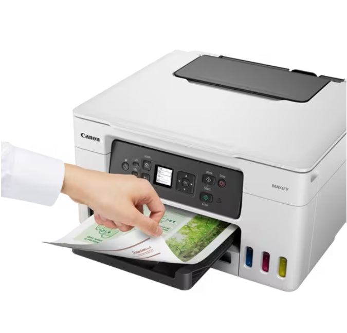 Canon MAXIFY GX3040 многофункционално устройство, бяло и черно + Canon GI-46 PGBK