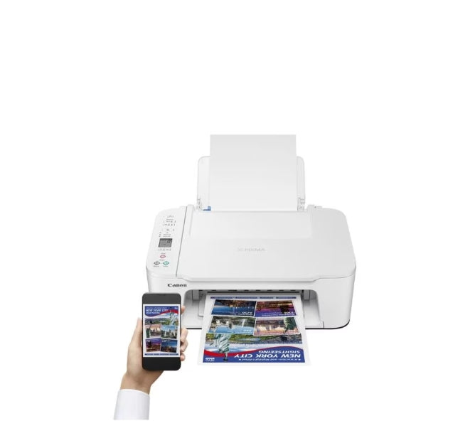 Многофункционално устройство Canon PIXMA TS3751i, бяло