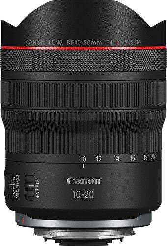 Обектив Canon - RF 10-20mm, f/4, L IS STM