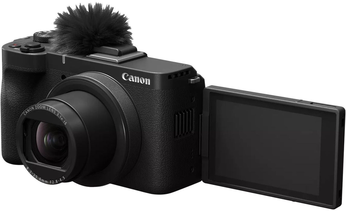 Компактен фотоапарат Canon - PowerShot V1 Premium Vlogger Kit, черен