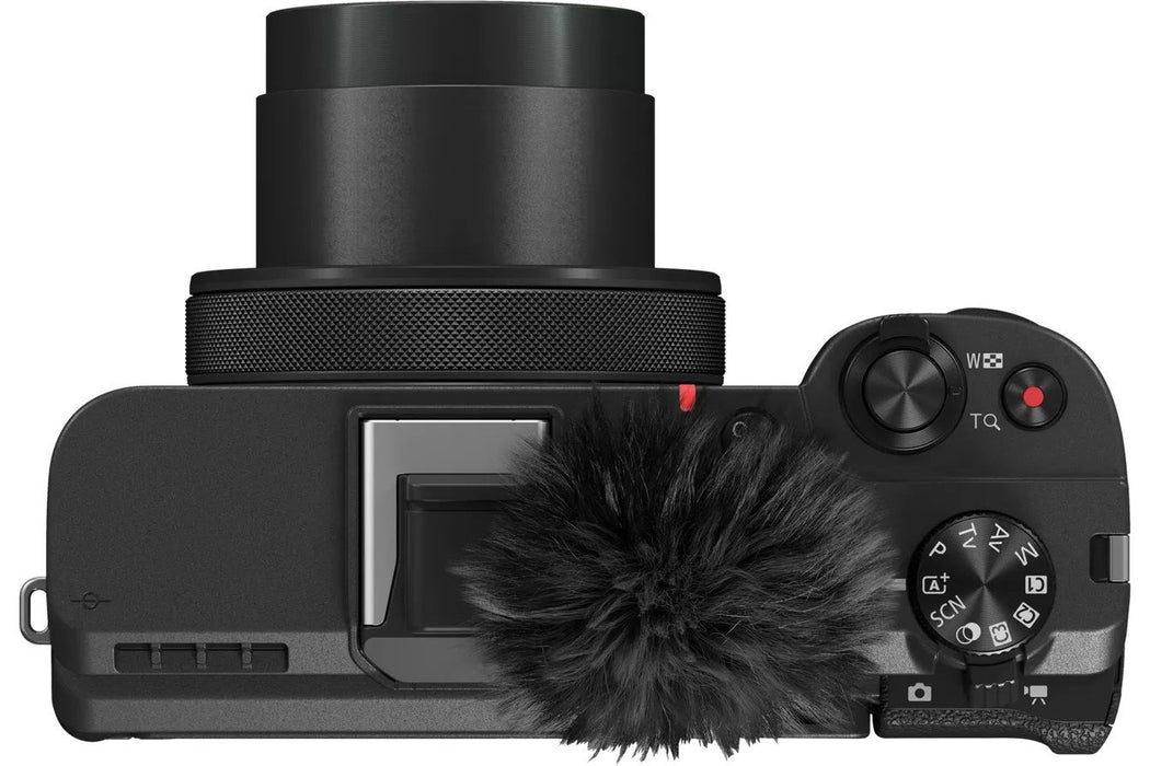Компактен фотоапарат Canon - PowerShot V1 Premium Vlogger Kit, черен