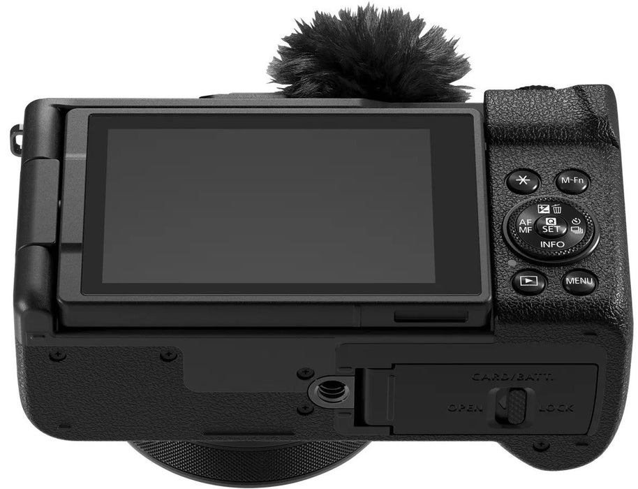 Компактен фотоапарат Canon - PowerShot V1 Premium Vlogger Kit, черен
