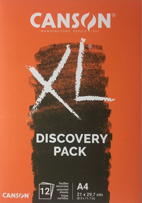 Скицник Canson XL - Pack Dessin & Croquis, А4, 12 листа