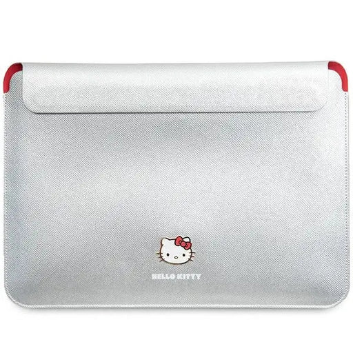 Чанта за лаптоп Hello Kitty PU Metal Logo 14’ сребриста