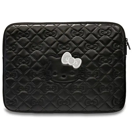 Чанта за лаптоп Hello Kitty Zip PU Quilted Bows 14’ черна