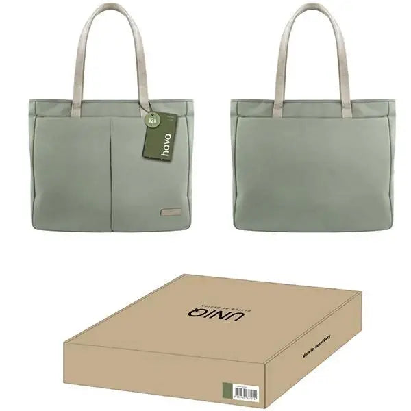 Чанта за лаптоп Uniq Hava 16’ зелена RPET