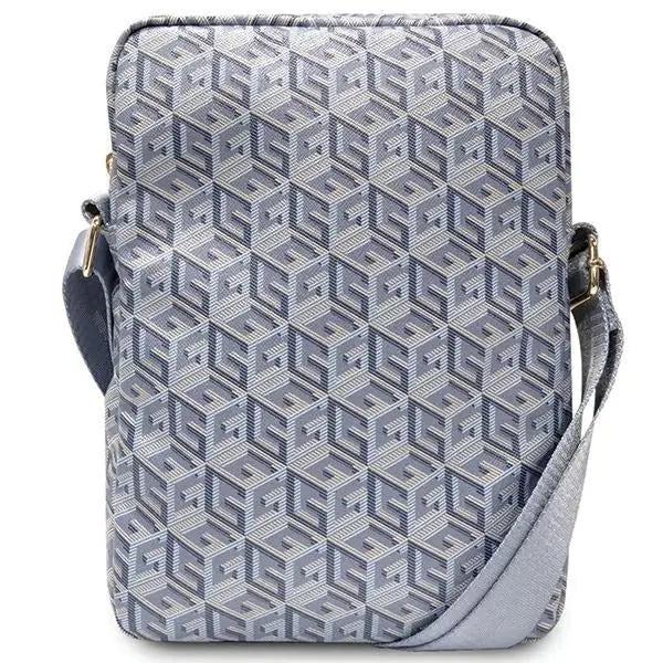 Чанта за табелт Guess GCube Stripe Tablet Bag 10’ синя