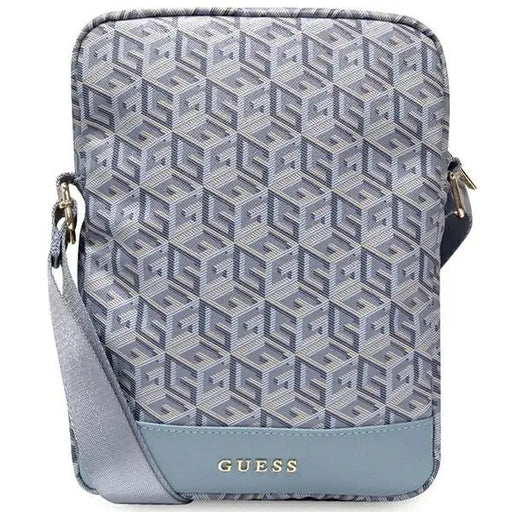 Чанта за табелт Guess GCube Stripe Tablet Bag 10’ синя