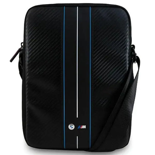 Чанта за таблет BMW Carbon & Blue Stripe 10’ черна