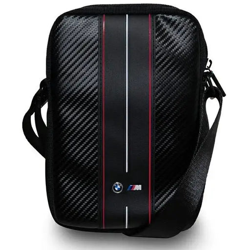 Чанта за таблет BMW Carbon & Red Stripe 8’ черна