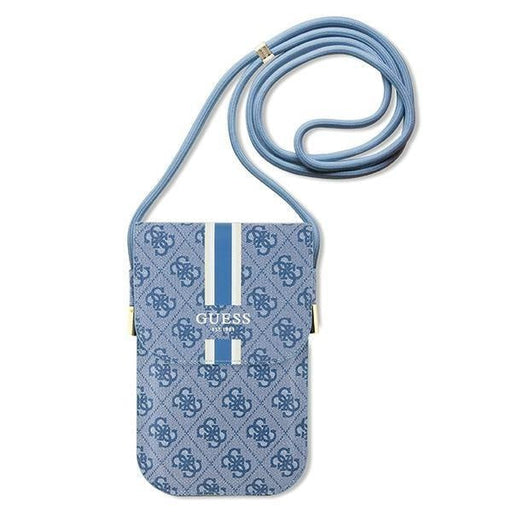 Чантичка Guess GUOWBP4RPSB синя 4G Stripes