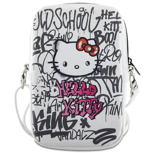 Чантичка Hello Kitty Graffiti Head бяла
