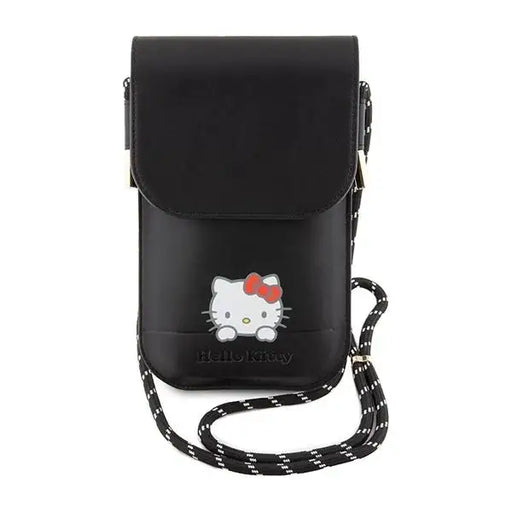 Чантичка Hello Kitty Leather Daydreaming черна