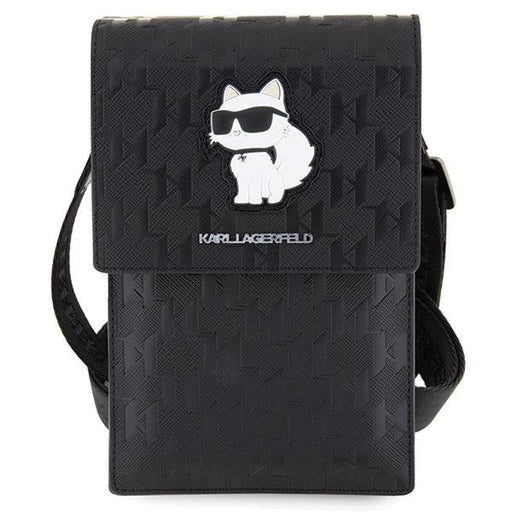 Чантичка Karl Lagerfeld KLWBSAKHPCK черна Saffiano Monogram