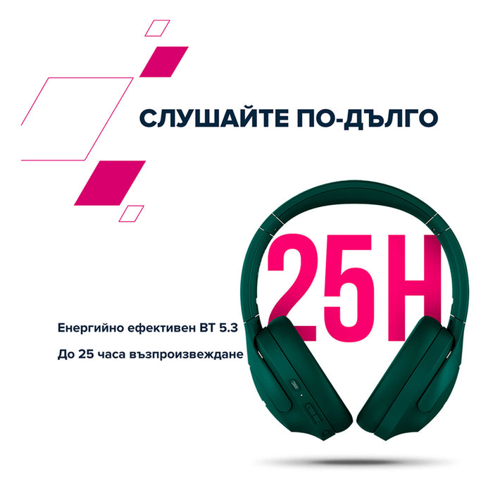 Стерео слушалки CANYON CNS-CBTHS10GN