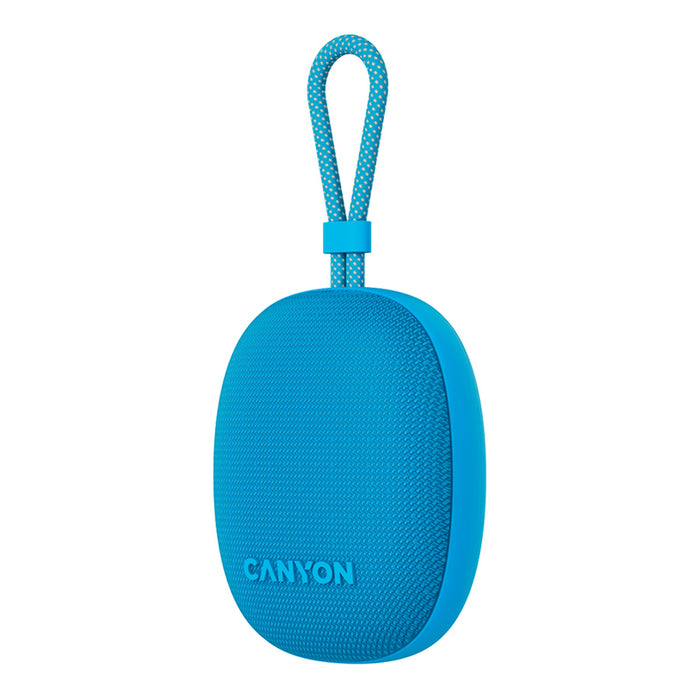 Bluetooth колонка CANYON CNE-CBTSP12BL 4 W, BLUETOOTH, БАТЕРИЯ ДО 12 ЧАСА, СИН