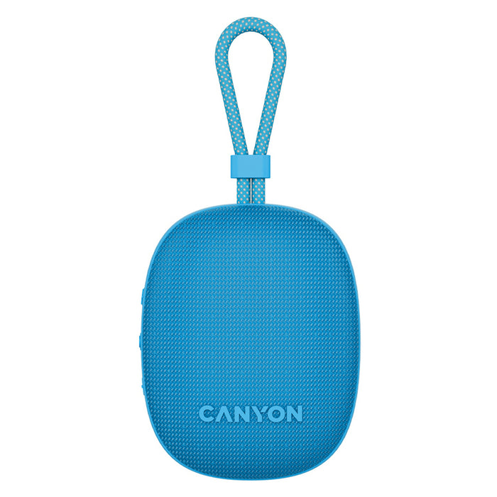 Bluetooth колонка CANYON CNE-CBTSP12BL 4 W, BLUETOOTH, БАТЕРИЯ ДО 12 ЧАСА, СИН