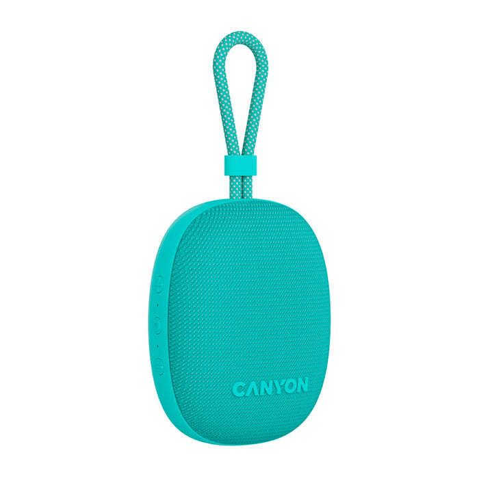 Bluetooth колонка CANYON CNE-CBTSP12MT 4 W, BLUETOOTH, БАТЕРИЯ ДО 12 ЧАСА, ЗЕЛЕН