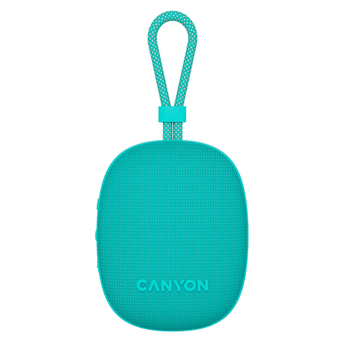 Bluetooth колонка CANYON CNE-CBTSP12MT 4 W, BLUETOOTH, БАТЕРИЯ ДО 12 ЧАСА, ЗЕЛЕН