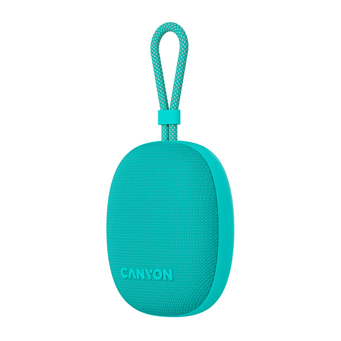 Bluetooth колонка CANYON CNE-CBTSP12MT 4 W, BLUETOOTH, БАТЕРИЯ ДО 12 ЧАСА, ЗЕЛЕН