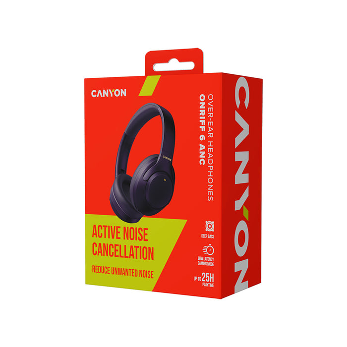 Стерео слушалки CANYON CNS-CBTHS6BL