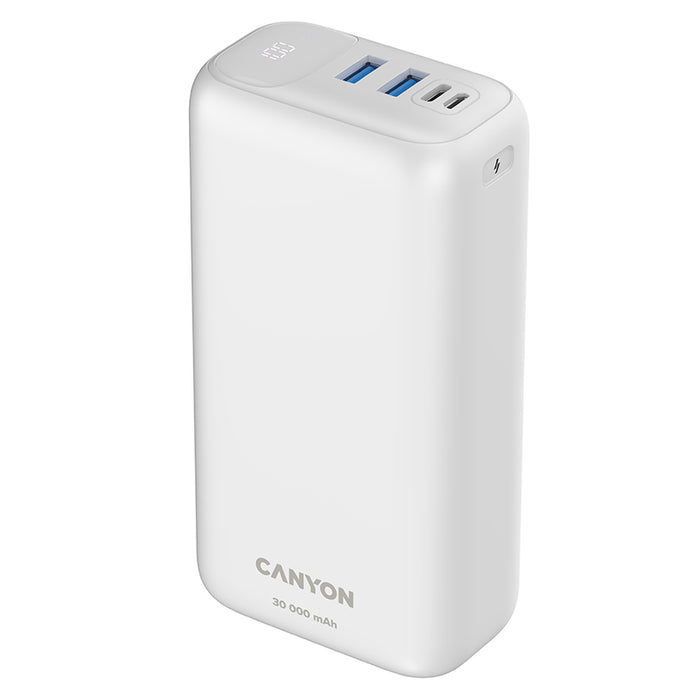 ВЪНШНА БАТЕРИЯ CANYON 30000 mAh CNE-CPB301W