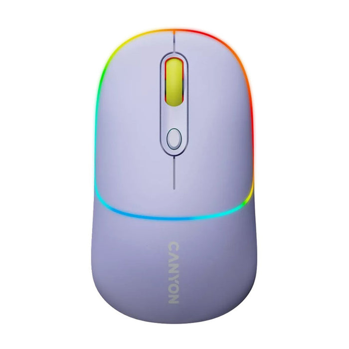 Мишка CANYON MW-22 CNS-CMSW22ML PURPLE RGB