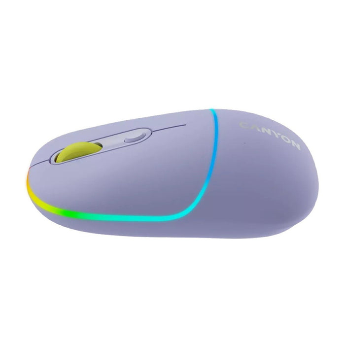 Мишка CANYON MW-22 CNS-CMSW22ML PURPLE RGB