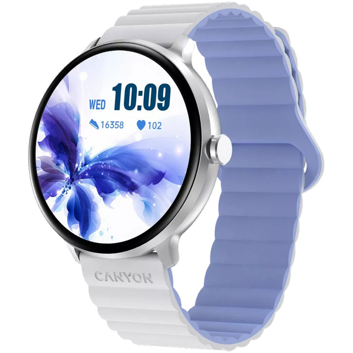 Смарт часовник CANYON JACKY CNS-SW69WB 44 MM, ПУЛСОМЕР, SPO2