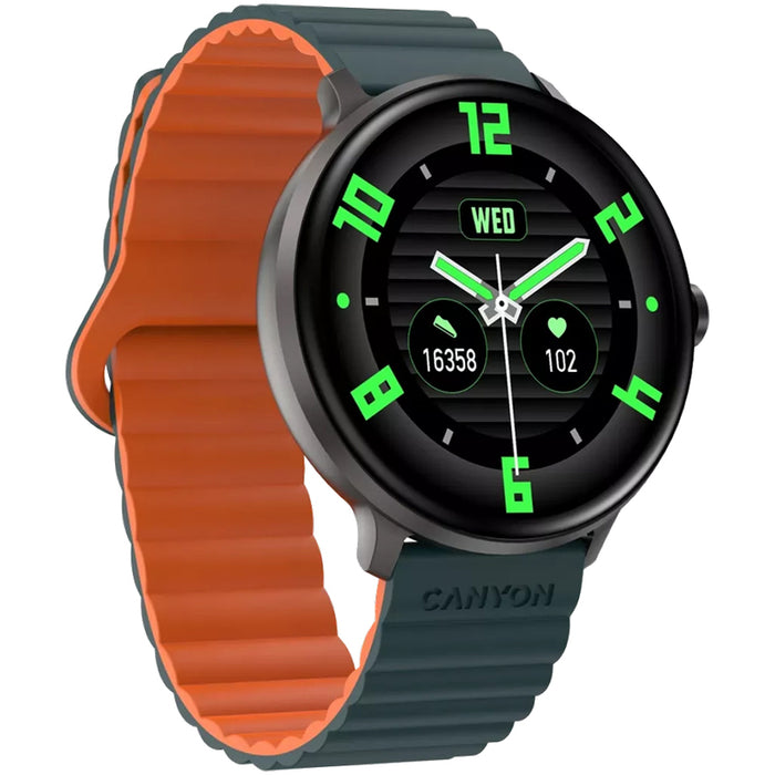 Смарт часовник CANYON JACKY CNS-SW69BG 44 MM, ПУЛСОМЕР, SPO2