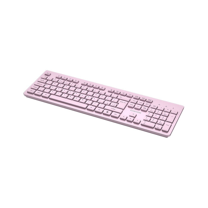 Клавиатура CANYON CNS-HKBW01P PINK
