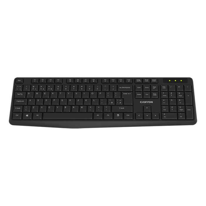 Клавиатура CANYON CNE-CKEYW01-BG BLACK