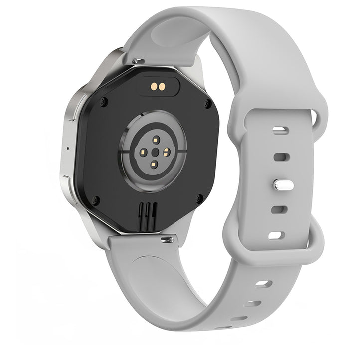 Смарт часовник CANYON Hexagon CNS-SW88SS SILVER 45 MM, ПУЛСОМЕР, SPO2