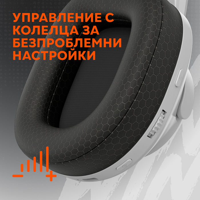 Слушалки CANYON EGO CH-15 CND-SGHS15W WHITE Bluetooth 5.3