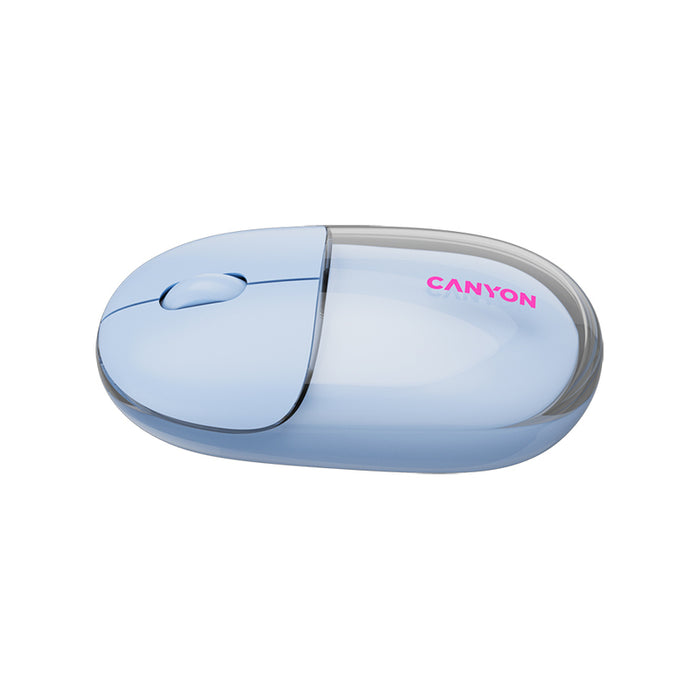 Мишка CANYON OnClick 24 CNS-CMSW24BL BLUE Silent Click