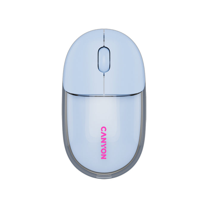 Мишка CANYON OnClick 24 CNS-CMSW24BL BLUE Silent Click