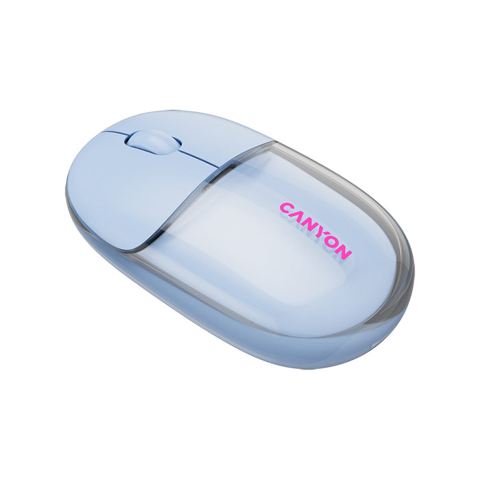 Мишка CANYON OnClick 24 CNS-CMSW24BL BLUE Silent Click