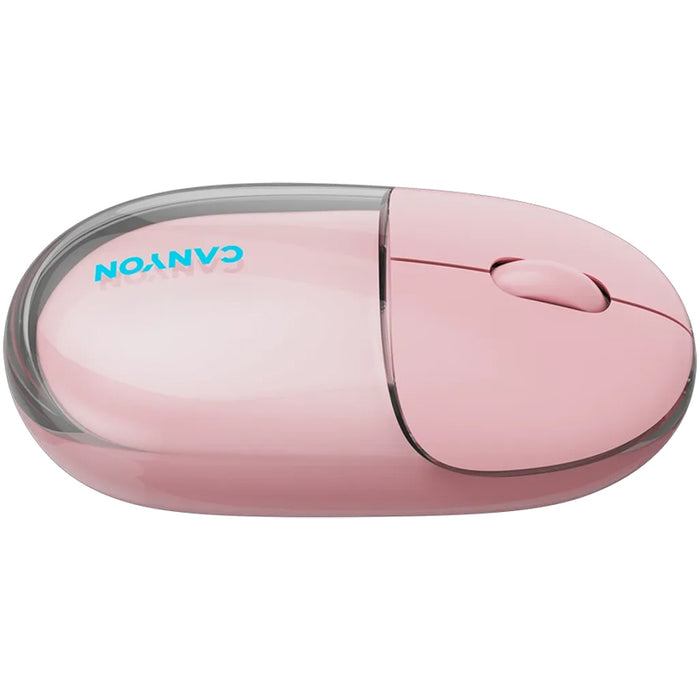 Мишка CANYON OnClick 24 CNS-CMSW24P PINK Silent Click