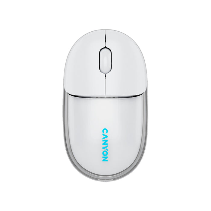 Мишка CANYON OnClick 24 CNS-CMSW24W WHITE Silent Click