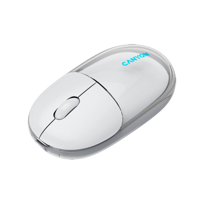 Мишка CANYON OnClick 24 CNS-CMSW24W WHITE Silent Click
