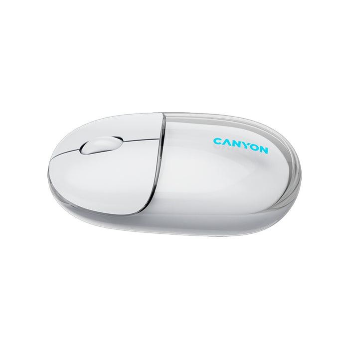 Мишка CANYON OnClick 24 CNS-CMSW24W WHITE Silent Click
