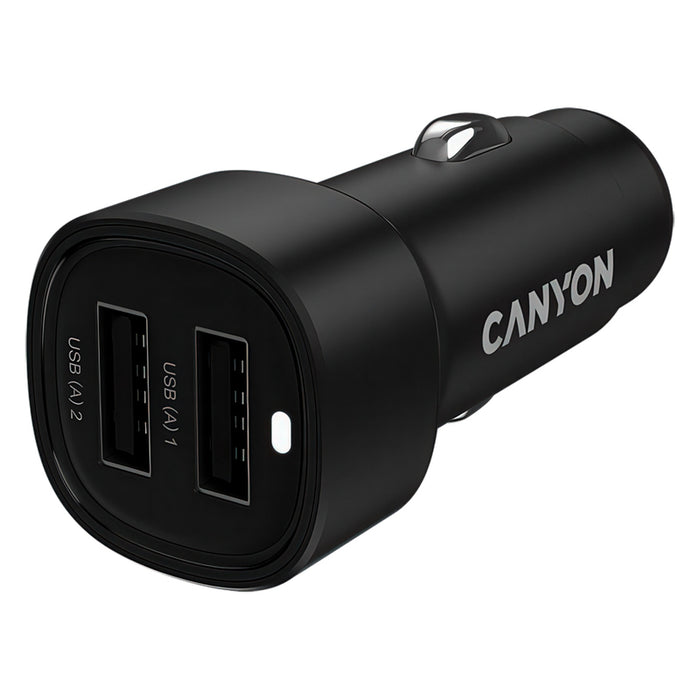 ЗАРЯДНО 12V CANYON 24W CNE-CCABR2AA