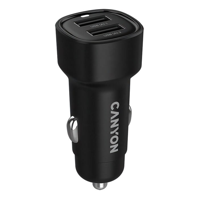 ЗАРЯДНО 12V CANYON 24W CNE-CCABR2AA