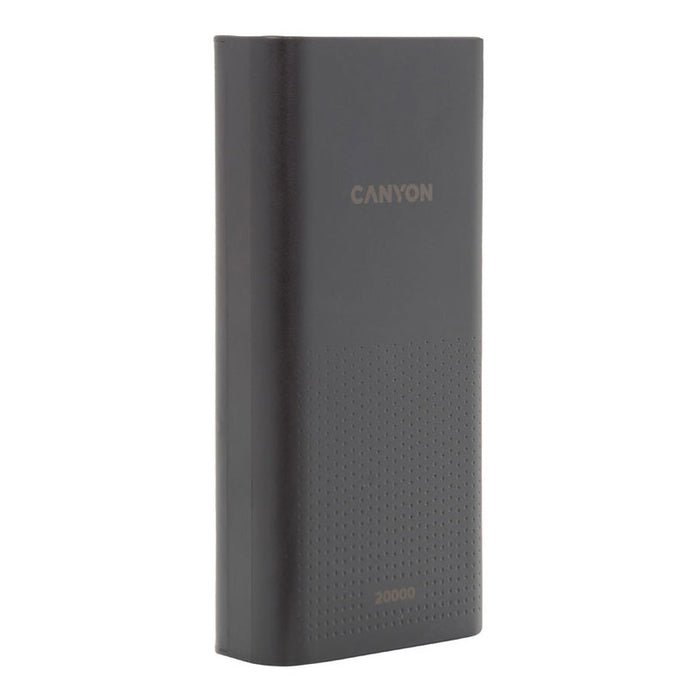 ВЪНШНА БАТЕРИЯ CANYON 20000 mAh CNE-CPB2001B