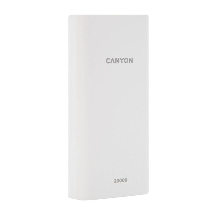 ВЪНШНА БАТЕРИЯ CANYON 20000 mAh CNE-CPB2001W