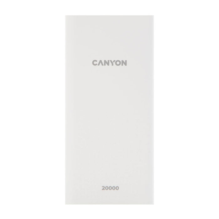 ВЪНШНА БАТЕРИЯ CANYON 20000 mAh CNE-CPB2001W